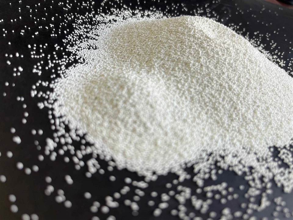 Mezzi di sabbiatura per perline in ceramica a prezzo competitivo per la sabbiatura industriale di metalli in lega di alluminio